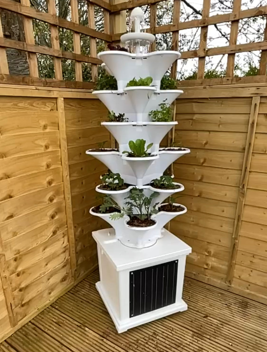 Acqua Garden 2 - 'Garden in a Box' - Automated Solar Powered Self-Watering Vertical Growing System